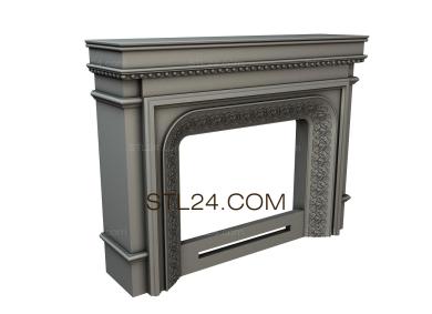 Fireplaces (KM_0221) 3D models for cnc
